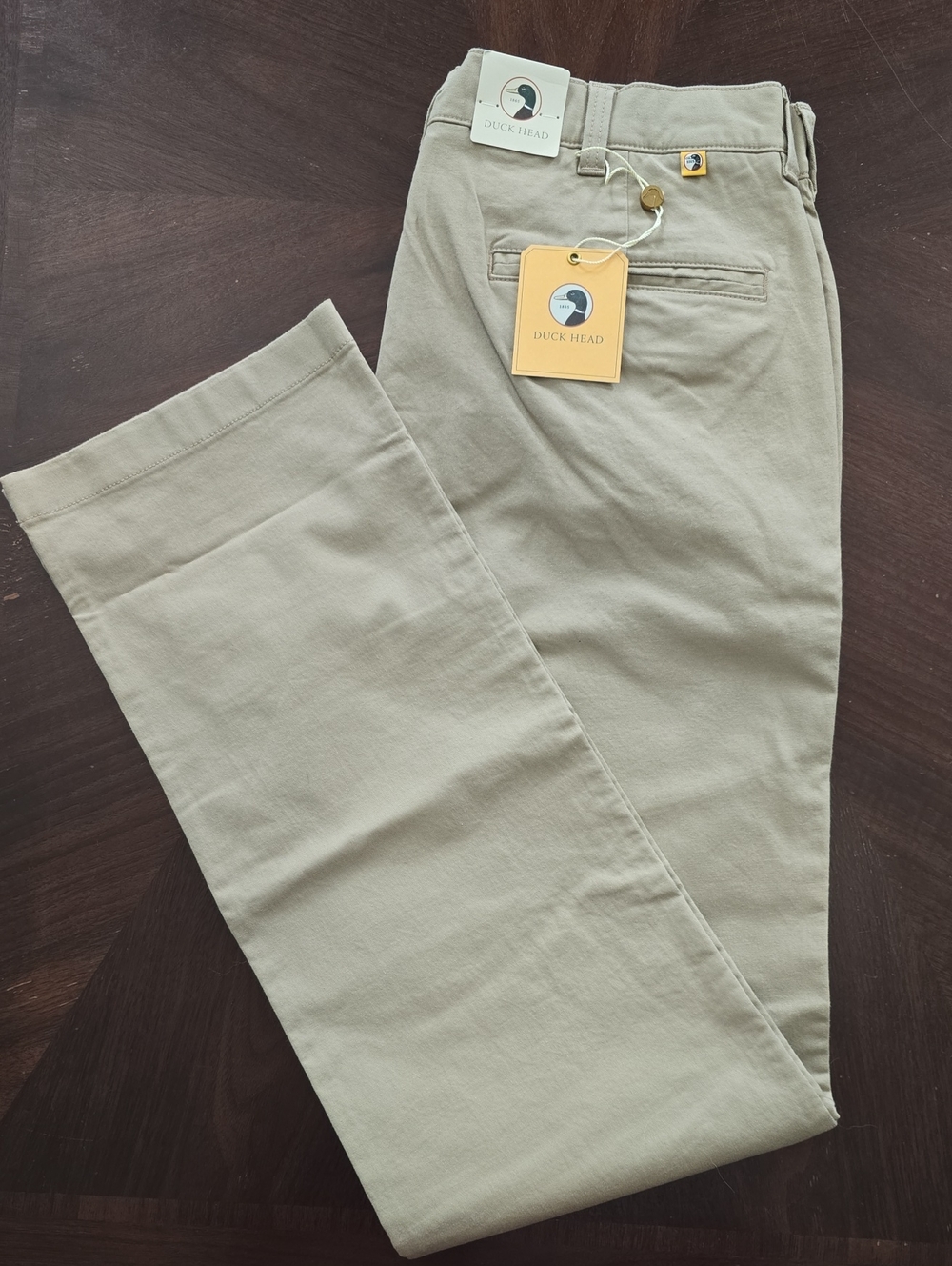 Duck Head Men's Tan Chino Pants